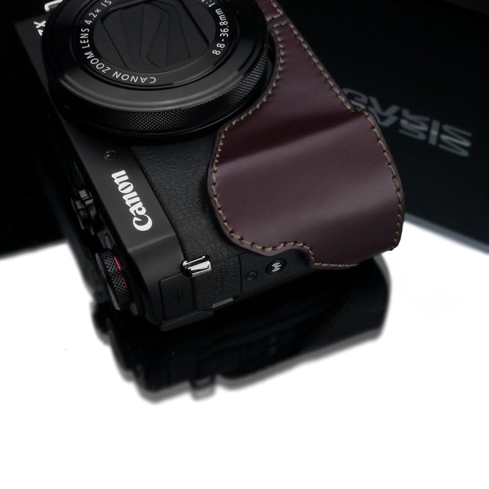 Cannon Model7 カメラケース付き Amazon | GARIZ Canon G7X MarkII用 本革カメラケース XS